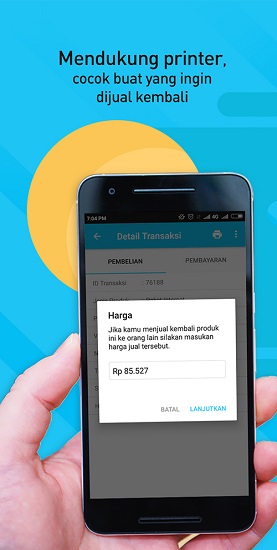 Tampilan aplikasi Banua E-Pay 4